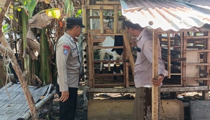 Ketahanan Pangan Desa Babussalam Didukung Aktif Polri
