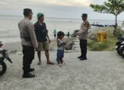 Cegah 3C dan Laka Lantas, Polsek Batulayar Sisir Area Wisata Lombok Barat