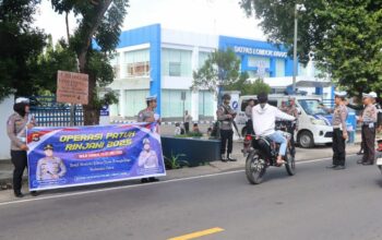 Keselamatan Lalu Lintas Diperkuat, Polres Lombok Barat Gelar Operasi Patuh Rinjani 2025