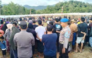 Peresean di Mareje Timur Berlangsung Kondusif, Polsek Lembar Dapat Apresiasi