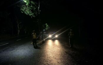 Satlantas Lombok Barat Intensifkan Patroli Malam di Jalur Bypass
