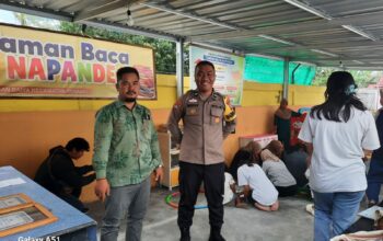 Anggota Polri di Palu Raih Penghargaan, Sulap Lahan Sampah Jadi Taman Baca