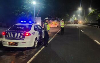 Patroli Malam Polres Lombok Barat Menjaga Ketertiban dan Keamanan di Jalur Utama