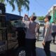 Polsek Lembar Ajak Sopir Truk Kibarkan Merah Putih di Jalan Raya Sambut HUT RI ke-80