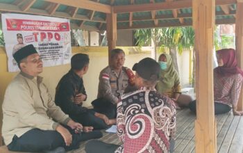 Polsek Sekotong Edukasi Warga Desa Cendi Manik Cegah TPPO