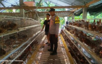 Polres Lombok Barat Perkuat Sinergi dengan Warga Kuripan Utara dalam Program Ketahanan Pangan