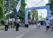 Lalu Lintas Lancar Berkat Pengamanan Ketat Satlantas di Bundaran Penas