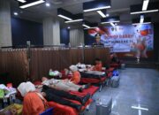 Humas Polri Gelar Donor Darah Serentak, Terkumpul 16.619 Kantong dalam Rangka Hari Jadi ke-74