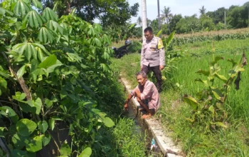 Langkah Humanis Polri: Ajak Warga Jagaraga Garap Lahan Produktif