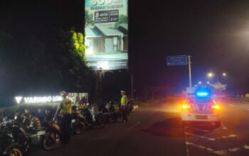 Blue Light Patrol Satlantas Lombok Barat, Aman Tanpa Balap Liar