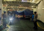 Cegah Gangguan, Polsek Kawasan Pelabuhan Lembar Intensifkan Pengamanan Kapal