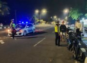 Demi Keamanan, Satlantas Polres Lombok Barat Gencarkan Patroli Malam