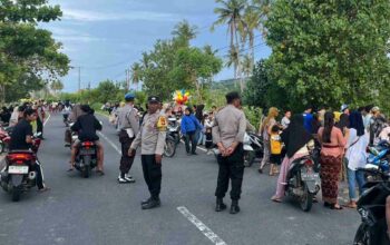 Lalu Lintas Sekotong Kondusif Saat Prosesi Adat Nyongkolan